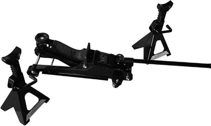 2.5 Ton Car Truck Floor Jack Service Heavy Duty Steel Hydraulic Low Profile Jack - Image 2