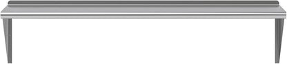 AmGood 60" Long X 18" Deep Stainless Steel Wall Shelf | NSF | Appliance & - Image 4