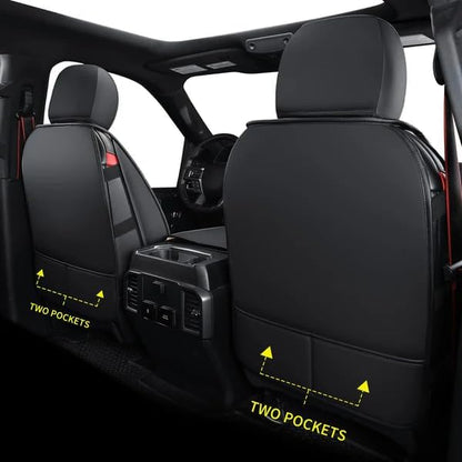 LUCKYMAN CLUB F150 Faux Leather Seat Covers Fit - Image 3