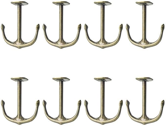 Anchor Two Prong Ceiling Hook for Closet Top Bathroom Kitchen Cabinet Garage - Image 2