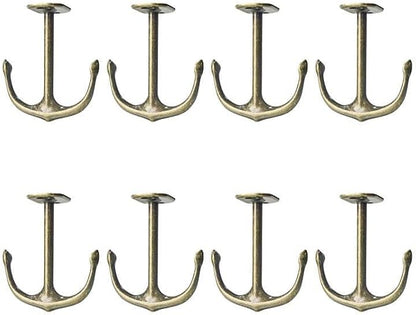 Anchor Two Prong Ceiling Hook for Closet Top Bathroom Kitchen Cabinet Garage - Image 2