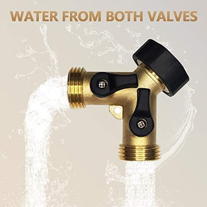 HQMPC 2-Way Garden Hose Splitter - Image 5