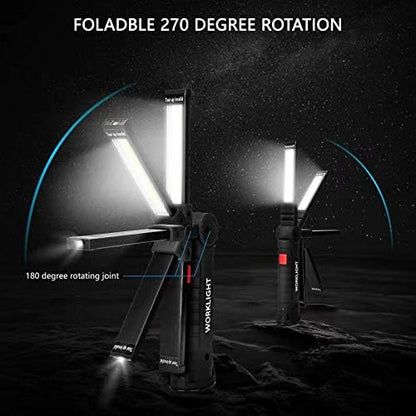Tool Gifts for Men 2Pack Rechargeable LED Work Lights - Image 7