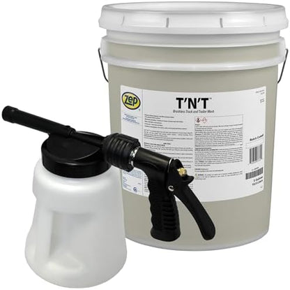 Zep TNT Brushless Truck and Trailer Wash Concentrate 5 Gal Model 481 Foamer 96 - Image 7
