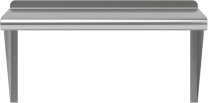 AmGood 24" Long X 14" Deep Stainless Steel Wall Shelf | NSF Certified | - Image 4