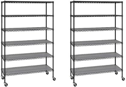 Organize in Style with The Members Mark 6-Tier NSF Heavy Duty Wire Shelving by Unknown
