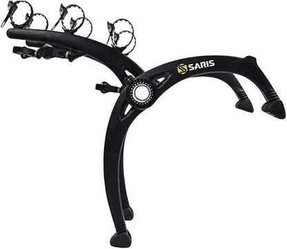 Saris Bones EX 3-Bike Trunk Rack Bicycle Carrier, Anti-Sway Straps, Fits Most by Saris