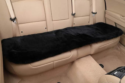 Fluffy Genuine Australia Sheepskin Car Seat Cover - Image 2