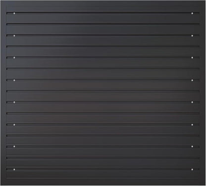 NeatiEase Slatwall Panel Wall Storage Systems, 4 x 4ft Slat Wall Paneling by NeatiEase