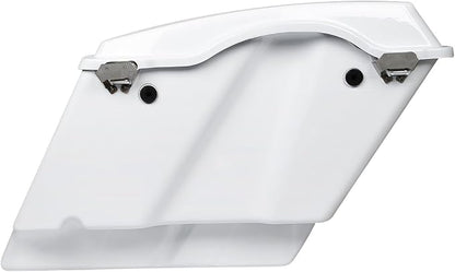 XFMT Motorcycle Stretched Saddlebags 5" Extended Hard Saddle Bags - Image 3