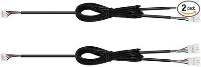 Acrylic car interior light 2-in-1 extension cable 2 Pcs by WEBUPAR