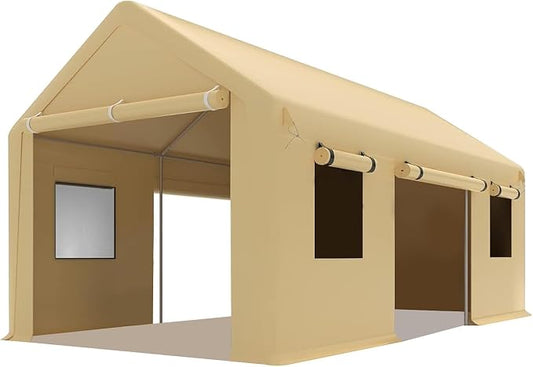 10x20 Ft. Metal Carport Garage by Unknown