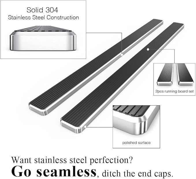 APS Running Boards 6 inches Compatible - Image 5