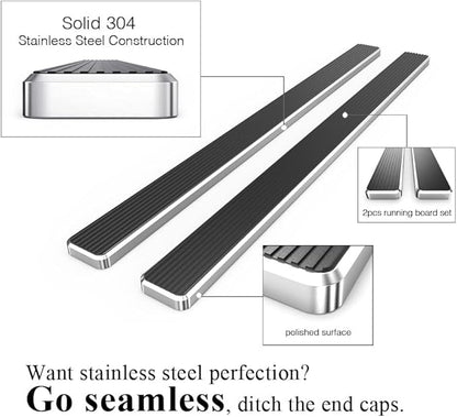 APS Wheel to Wheel Running Boards 5in Compatible - Image 5