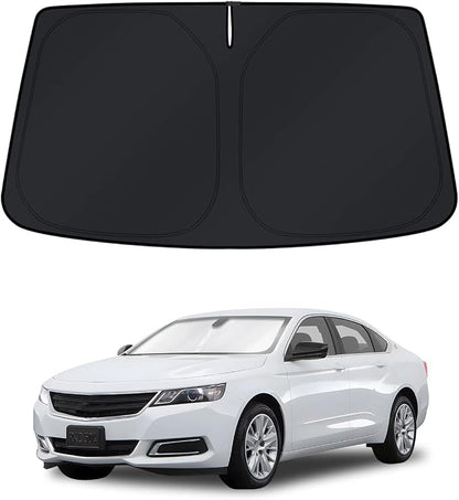KUST Windshield Sun Shade for Chevy Impala 2014-2020 Window Shade Sun Visor by KUST