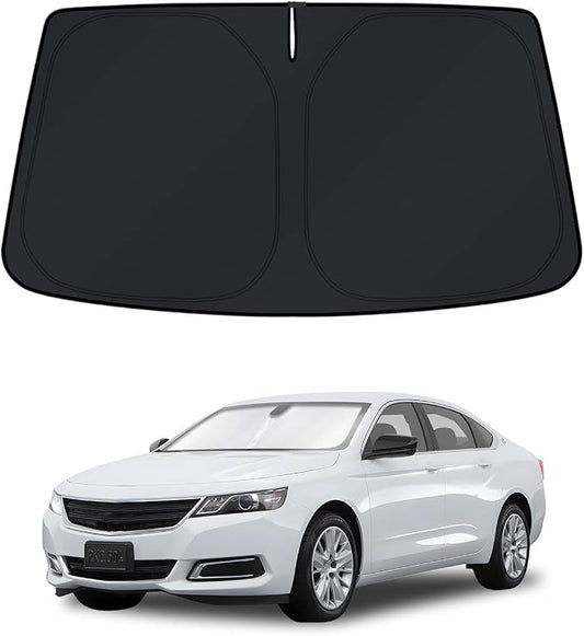 KUST Windshield Sun Shade for Chevy Impala 2014-2020 Window Shade Sun Visor by KUST