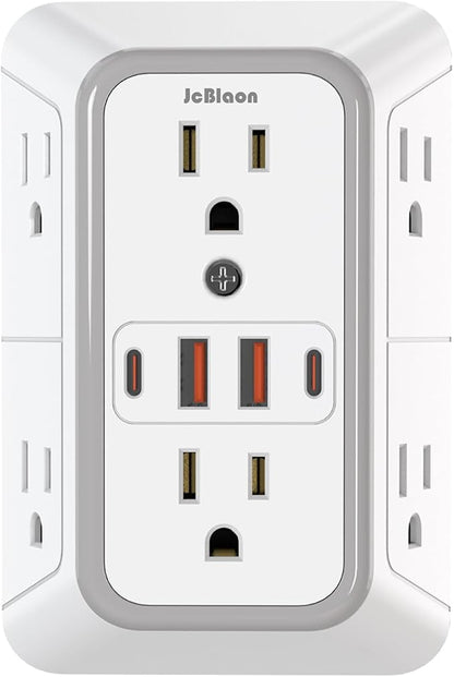 Outlet Extender Surge Protector by JcBlaon
