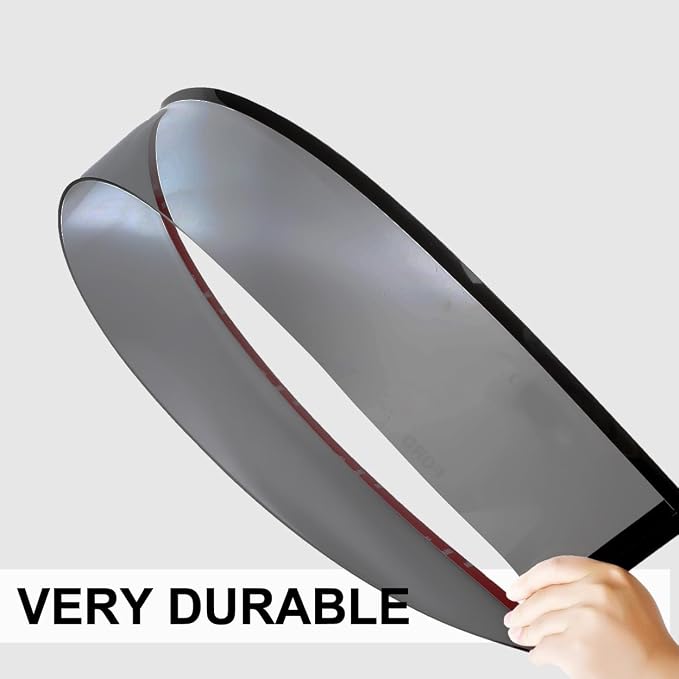 4pcs Original Shatterproof Outside Mount Style Sun Rain Guards Durable Side - Image 9