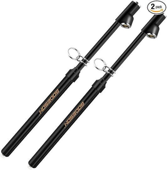 GODESON Dual Head Tire Pressure Gauge, Heavy Duty Pencil Tire Gauge Range by GODESON