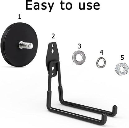 Large Strong Magnetic Hooks, Heavy Duty Magnet Hook, Heavy Duty Storage - Image 2