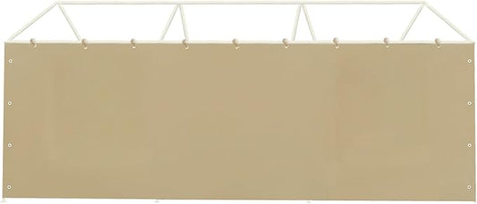 Carport Replacement Tarp Canopy, Sidewall Panel by Vanteriam