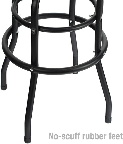 WORKPRO W112003 Garage Shop Stool, Heavy-Duty Steel Construction Garage Stool - Image 6