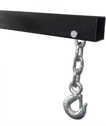 Thicken Engine Hoist 2 TON Folding Motor Hoist Hydraulic Cherry Picker 4000 lbs - Image 9