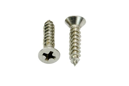 #4 x 3/4" Stainless Flat Head Phillips Wood Screw, 18-8 Stainless Steel Screws - Image 3