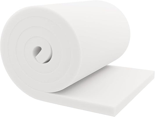 GoTo Foam 1" Height x 24" Width x 72" Length 44ILD Upholstery Cushion Made in by GoToFoam
