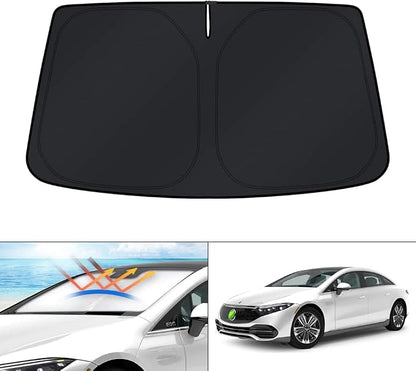 KUST Windshield Sun Shade for Mercedes-Benz EQS Accessories 2022-2024 2025 by KUST