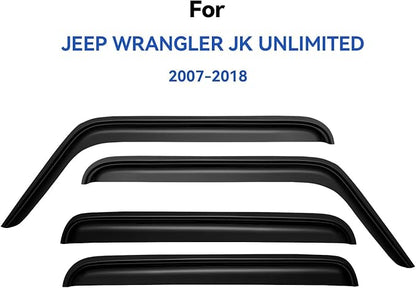 Window Visors Rain Guards Shield - Image 2
