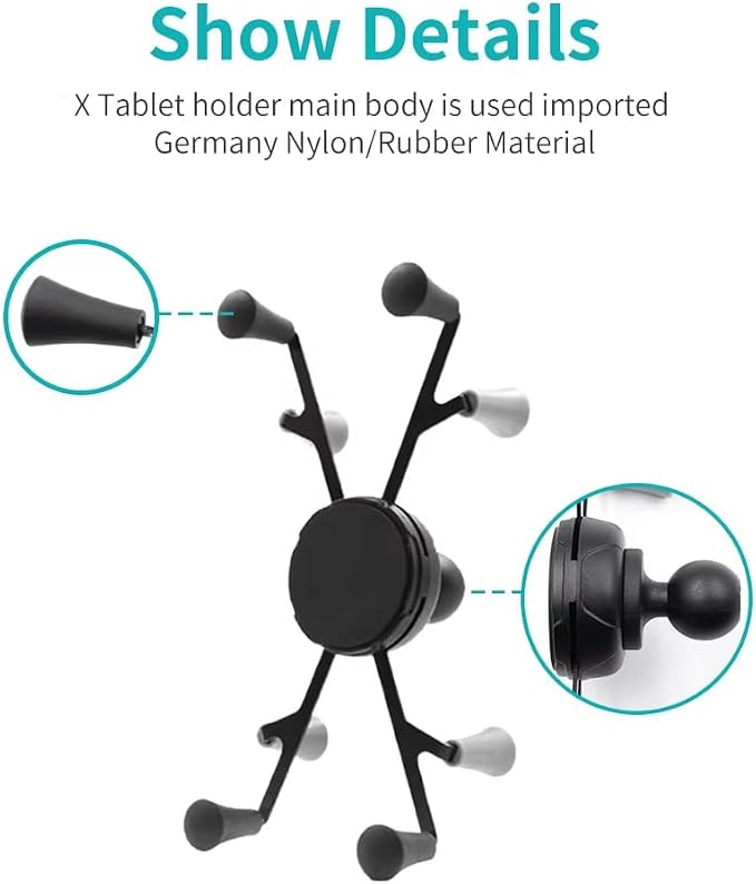 Strg Tablet Mount with U-Bolt Mount Base - Image 4