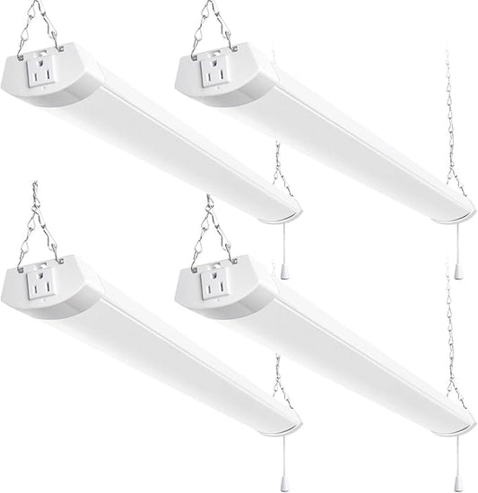 hykolity 4FT 70W LED Shop Light Linkable, 5000K Utility Shop Lights by hykolity