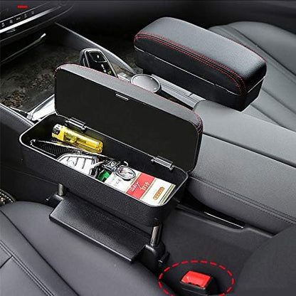 JEYODA Car Armrest Box Adjustable Pad Refit Car Central Lift Armres Storage - Image 2