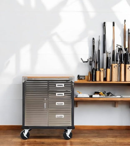 Heavy Duty Rolling Storage Cabinet - Image 2