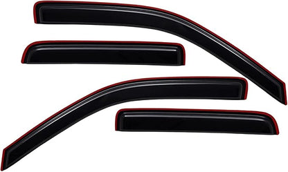 Lightronic Extra Durable Clip-on in-Channel Auto Vent Window Visor, Fits by Lightronic