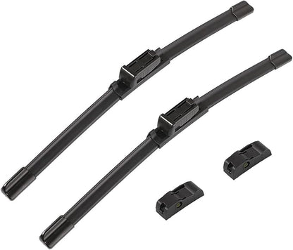 2 wipers Replacement For Benz 2008-2014 W207 W212 W218 W204 Class C250 C300 by ANRDDO