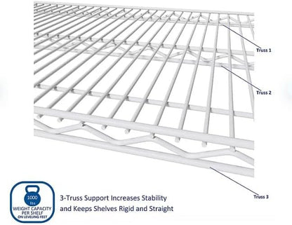 Generic Organize in Style with The Members Mark 6-Tier NSF Heavy Duty Wire - Image 5