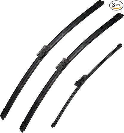 Replacement for Mercedes-Benz GLC300 2016-2021, GLC250 2017-2021, GLC43 AMG by SCTIOANSNOemWiperBlades