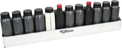Pit Posse 443 Oil Shelf 12 Quart Bottle Holder Storage Organizer Caddy 32" - Image 2
