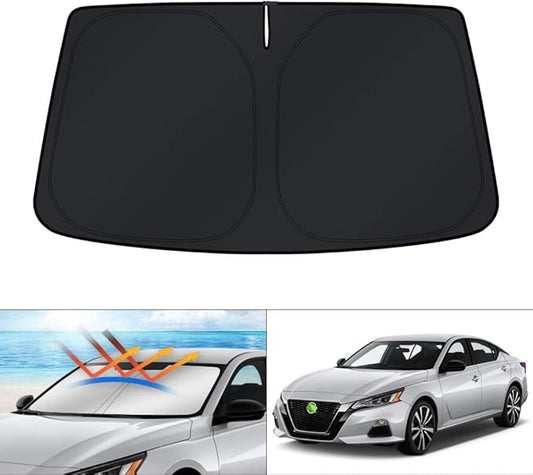 KUST Windshield Sun Shade for 2019-2025 Nissan Altima Accessories, Custom Fit by KUST