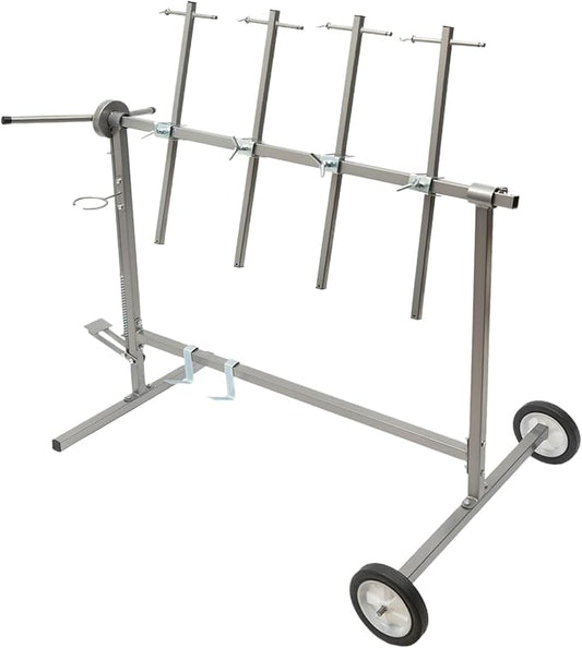 Adjustable Car Body Paint Rack, Paint Stand Repair Work Stand, Bumper/Body by MARTEXBUY