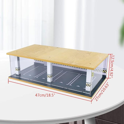 1/24 Parking Garage Model Car Garage Display Case - Image 3