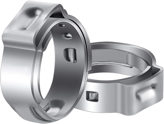 LOKMAN 50 Pack 3/4 Inch PEX Cinch Clamps, Stainless Steel Cinch Crimp Rings by LOKMAN