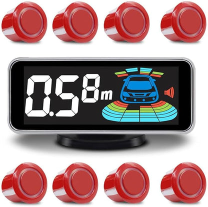 Car Parking Sensors Kit Reverse Parktronic System Auto Electronics Vehicle by ELSNU