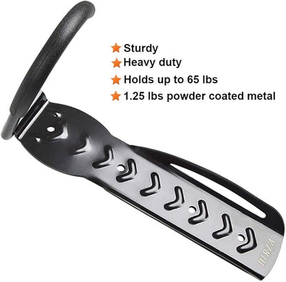 Dirza Bike Rack Garage Wall Mount Bike Hanger Bike Hooks Bike Storage Bicycle - Image 2