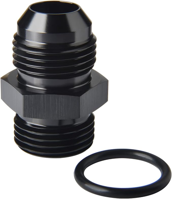 10AN Male Flare to 10AN ORB O-ring Boss Fuel Pump Rail Adapter Fitting Aluminum by Podavelle
