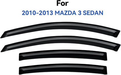 Window Visors Rain Guards Shield - Image 2
