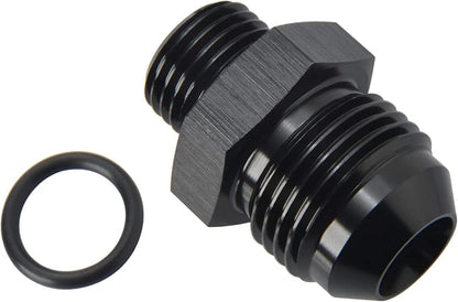 8AN Male Flare to 6AN ORB O-ring Boss Fuel Pump Rail Adapter Fitting Aluminum - Image 3