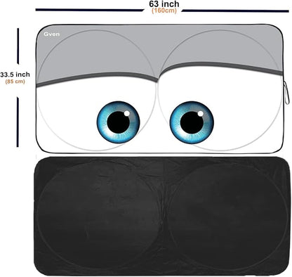 Gven Windshield Sun Shade, 2025 Car Sun Shade Windshield - Image 2